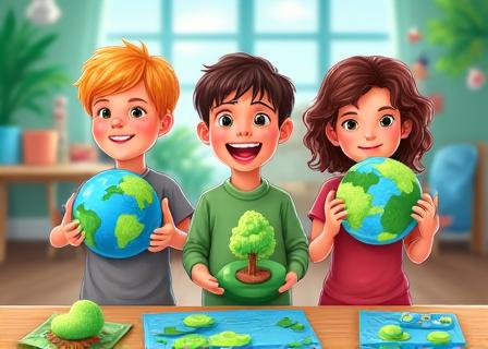Environmental awareness craft workshop